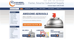 Desktop Screenshot of flywheeldistribution.com