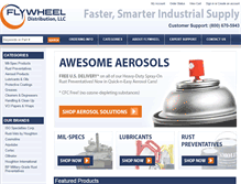 Tablet Screenshot of flywheeldistribution.com